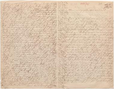 Letter sent by Kühse, Wilhelmine  to Schliemann, Heinrich, 1858