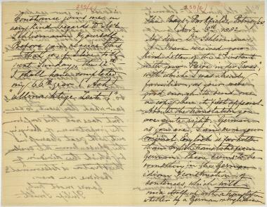 Letter sent by Smith, Philip to Schliemann, Heinrich, 1882