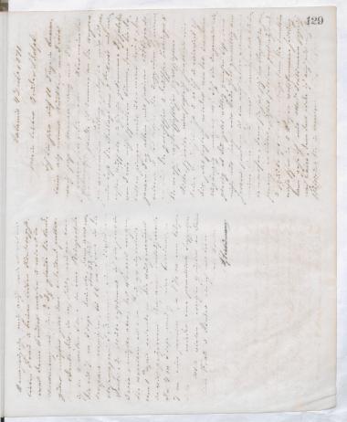 Copy of letter by Schliemann, Heinrich to Schliemann, Adolph, 1871