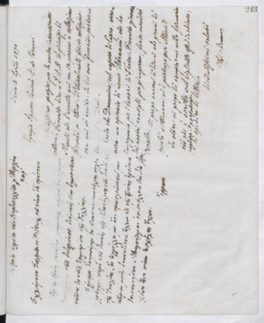 Copy of letter by Schliemann, Heinrich to Reinach, Salomon, 1890