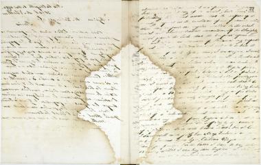 Copy of letter by Schliemann, Heinrich to Fehleisen, Konstantin Karlovich, 1864