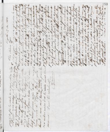 Copy of letter by Schliemann, Heinrich to Egger, Elisabeth, 1884
