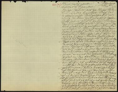 Letter sent by Kühse, Wilhelmine  to Schliemann, Heinrich, 1880