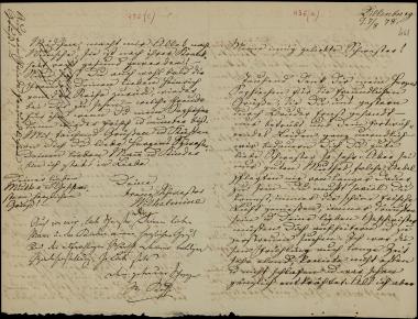 Letter sent by Kühse, Wilhelmine  and Kühse, Wilhelm to Schliemann, Heinrich, 1878