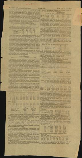 Letter sent by Janssen & Co. to Schliemann, Heinrich, 1879