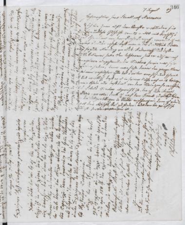 Copy of letter by Schliemann, Heinrich to Καστρωμένος, Αλέξανδρος, 1889
