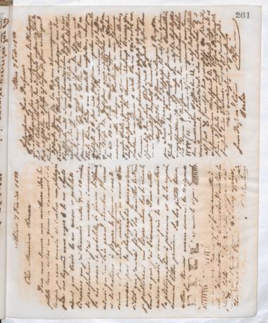 Copy of letter by Schliemann, Heinrich to Curtius, Ernst W. 1872