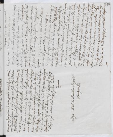 Copy of letter by Schliemann, Heinrich to Sayce, Archibald Henry, 1889