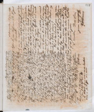 Copy of letter by Schliemann, Heinrich to Petrowsky, Hans and Petrowsky, Doris, 1869