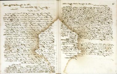 Copy of letter by Schliemann, Heinrich to Bassi, Giulio, 1864