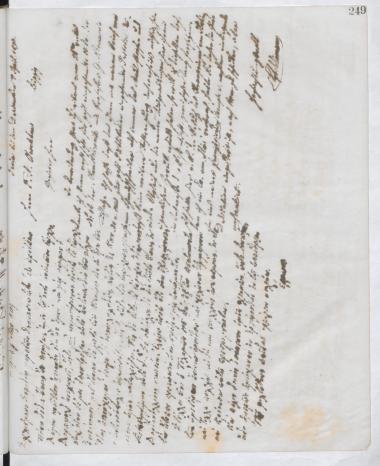 Copy of letter by Schliemann, Heinrich to Σλήμαν, Σοφία, 1890