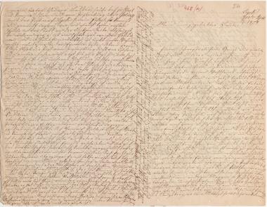 Letter sent by Kühse, Wilhelmine  to Schliemann, Heinrich, 1858