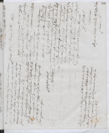 Copy of letter by Schliemann, Heinrich to Warschauer, Robert & Co. 1890