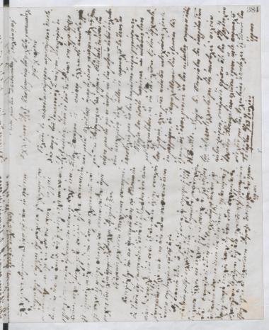 Copy of letter by Schliemann, Heinrich to Dühr, August, 1890