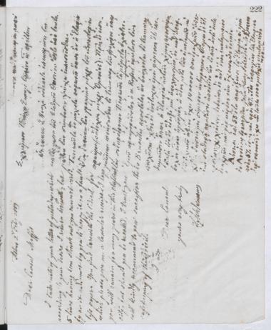 Copy of letter by Schliemann, Heinrich to Σκουζές, Γεώργιος Π. 1889