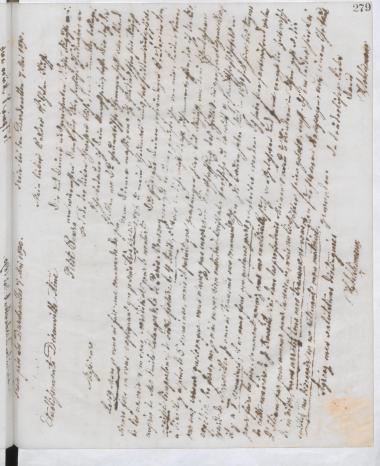 Copy of letter by Schliemann, Heinrich to Société Decauville Ainé à Petit-Bourg, 1890