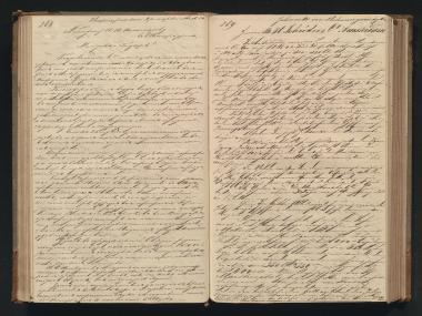 Copy of letter by Schliemann, Heinrich to Schröder, B. H. & Co. 1854