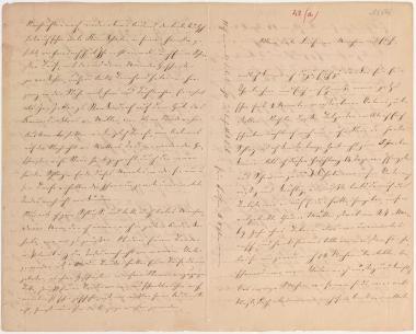 Letter sent by Σλήμαν, Σοφία to Kühse, Wilhelmine and Schliemann, Elise, 1861