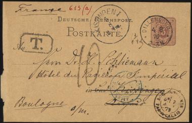Letter sent by Kühse, Wilhelm to Schliemann, Heinrich, 1879