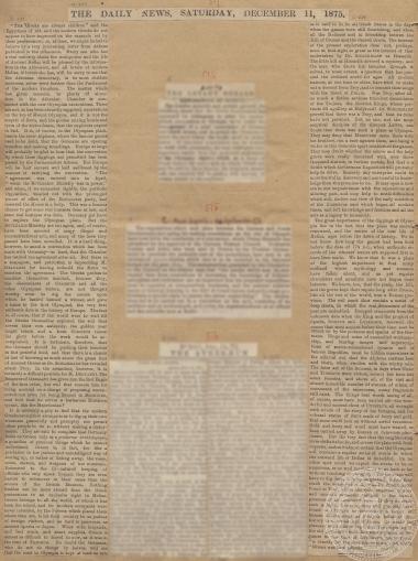 Άρθρο σχετικά με την ανάθεση των αρχαιολογικών ανασκαφών στην Ολυμπία στους Γερμανούς, 