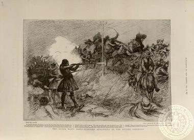 The Greek rout: Panic - stricken behaviour of the evzone regiment