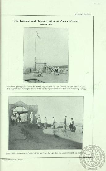 The International Demonstration at Canea (Crete).