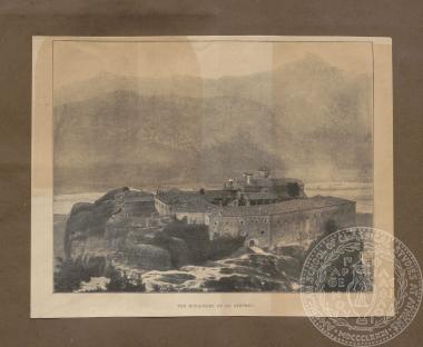 Φωτογραφίες μοναστηριών στα Μετέωρα, εφημερίδα 