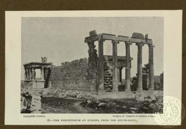 The Erectheum at Athens, from the south-east.