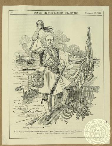 Prince George of Greece (High Commissioner of Crete). 