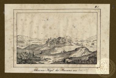 Athen vom Hügel des Museums aus.