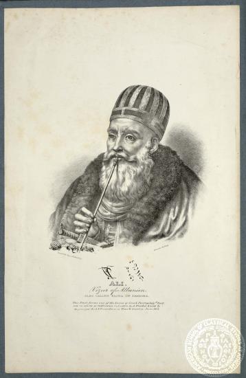 Ali, Vizier of Albanien, also called Pacha of Jannina.