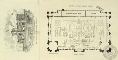 Krupp Pavillion at the Columbian Exposition.