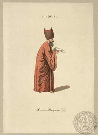 Turquie. Premier dragoman (Grec).