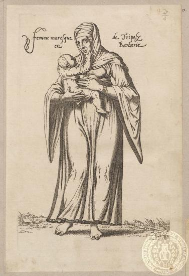 Femme moresque de Tripoly en Barbarie.