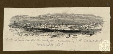 Athens from the North-West; from a sketch by C. R. Cockerell R.G.