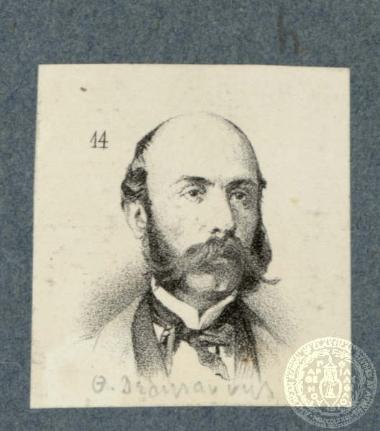 Ο πολιτικός Θεόδωρος Δηλιγιάννης σε νεαρή ηλικία.