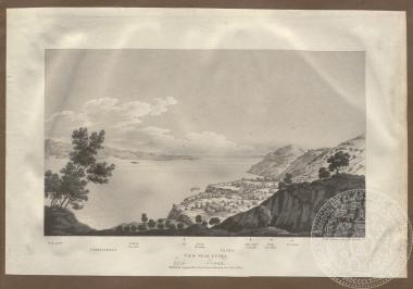 Άποψη του τοπίου κοντά στον οικισμό Λεύκη, 27/10/1807