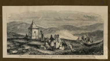 Fountain near Athens, from a sketch by Hervé.