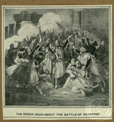 The Greek hear about the Battle of Navarino.