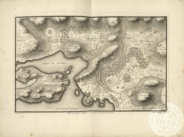 Plan de la Plaine d' Athènes, et quelque lieux qui l' environment.