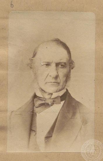 Φωτογραφία πορτραίτο του W. E. Gladstone.