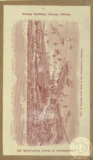 View of Grounds from Roof of the Manufactures Building.