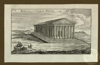 Parthenion sire Templum Minervæ.