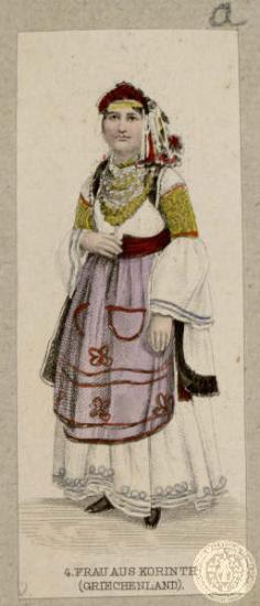 Frau aus Korinthe (Griechenland)