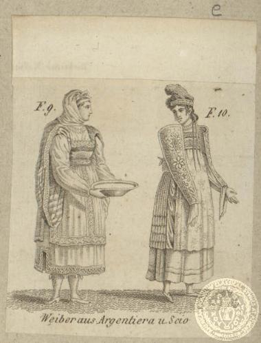 Weiber aus Argentiera u. Scio