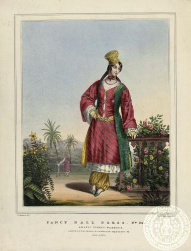 Fancy Ball dress. No 24. Asiatic Turkey. Diarbekir.