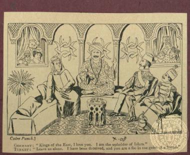 Αναδημοσίευση γελοιογραφίας της εφημερίδας 