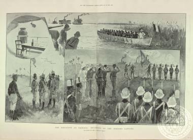 The situation at Fachoda: Incidents of the Sirdar's landing.