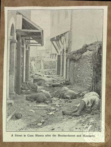 A Street in Casa Blanca after the