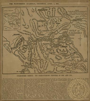Unredeemed Greece: The Greco- Turkish frontier of 1880 and 1881.